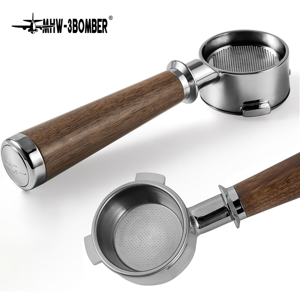 Coffee And Tea Filter - MHW-3BOMBER Coffee Bottomless Portafilter for 51/54/58mm