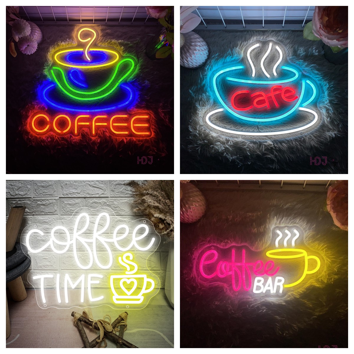 Coffee Tea Neon Sign - Coffee Neon Led Sign Cafe Pantry