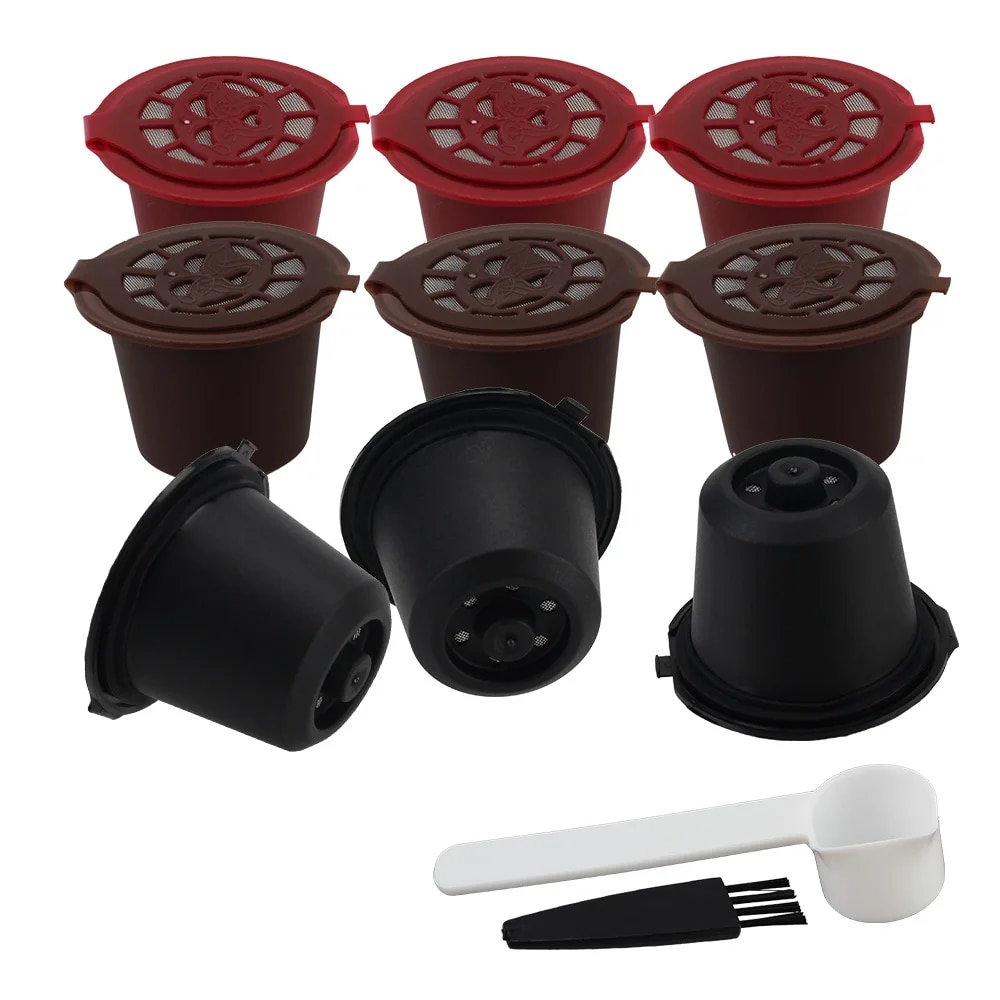 Coffee And Tea Filter - 4 Pieces Reusable Coffee Capsules Cup