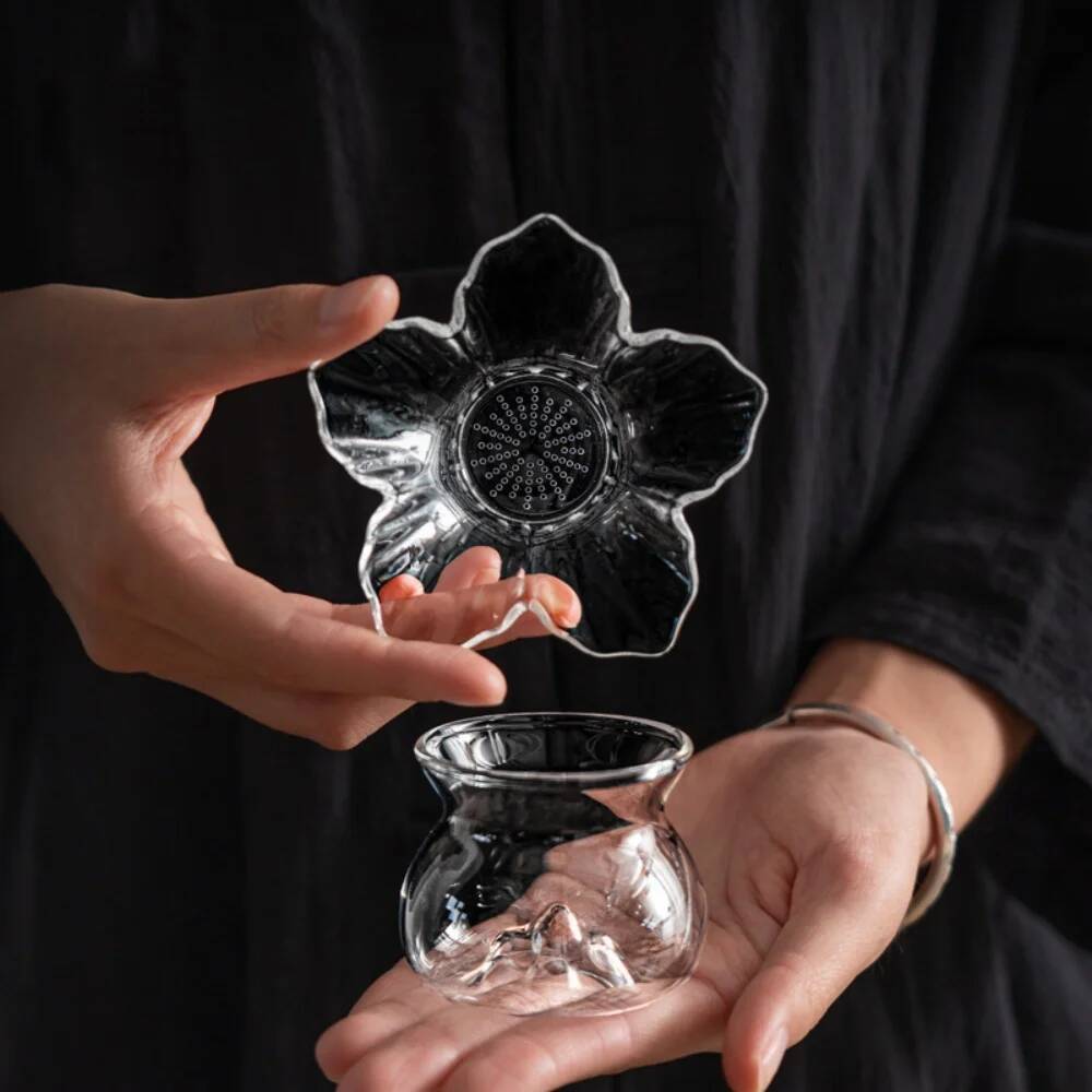 130ml Flower Glass Tea Straine - đánh giá và giá Coffee Tea Flower
