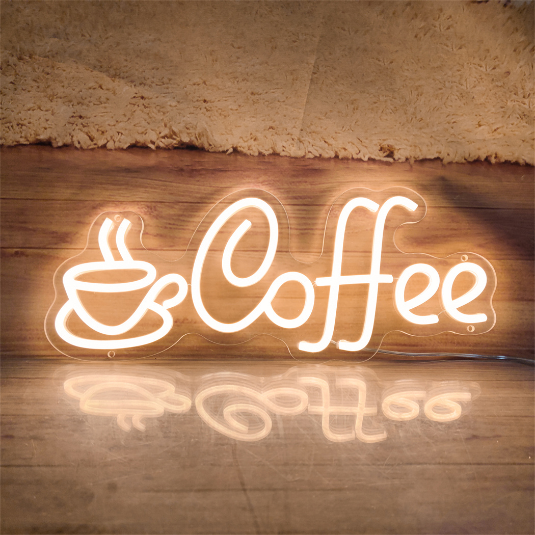 LED Coffee Neon Sign USB Power - đánh giá và giá Coffee Tea Neon Sign