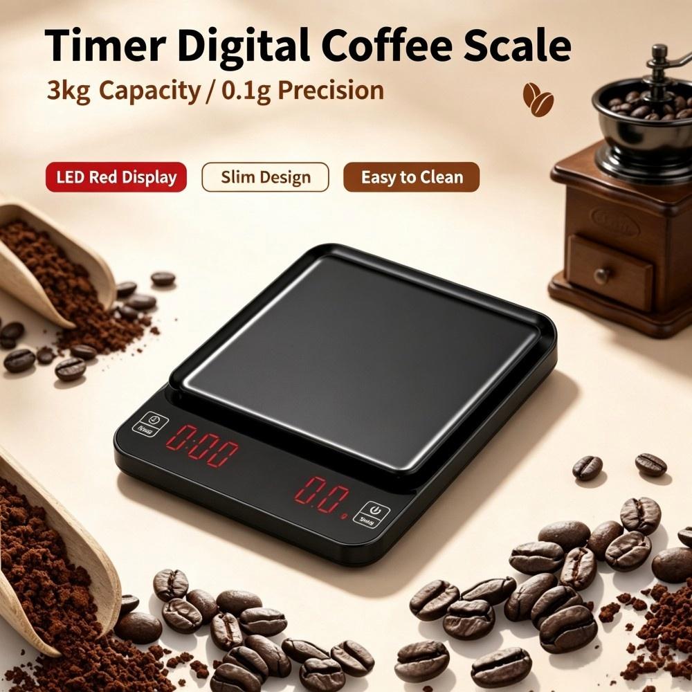3kg/0.1g High Precision Digita - đánh giá và giá Coffee & Tea Collective