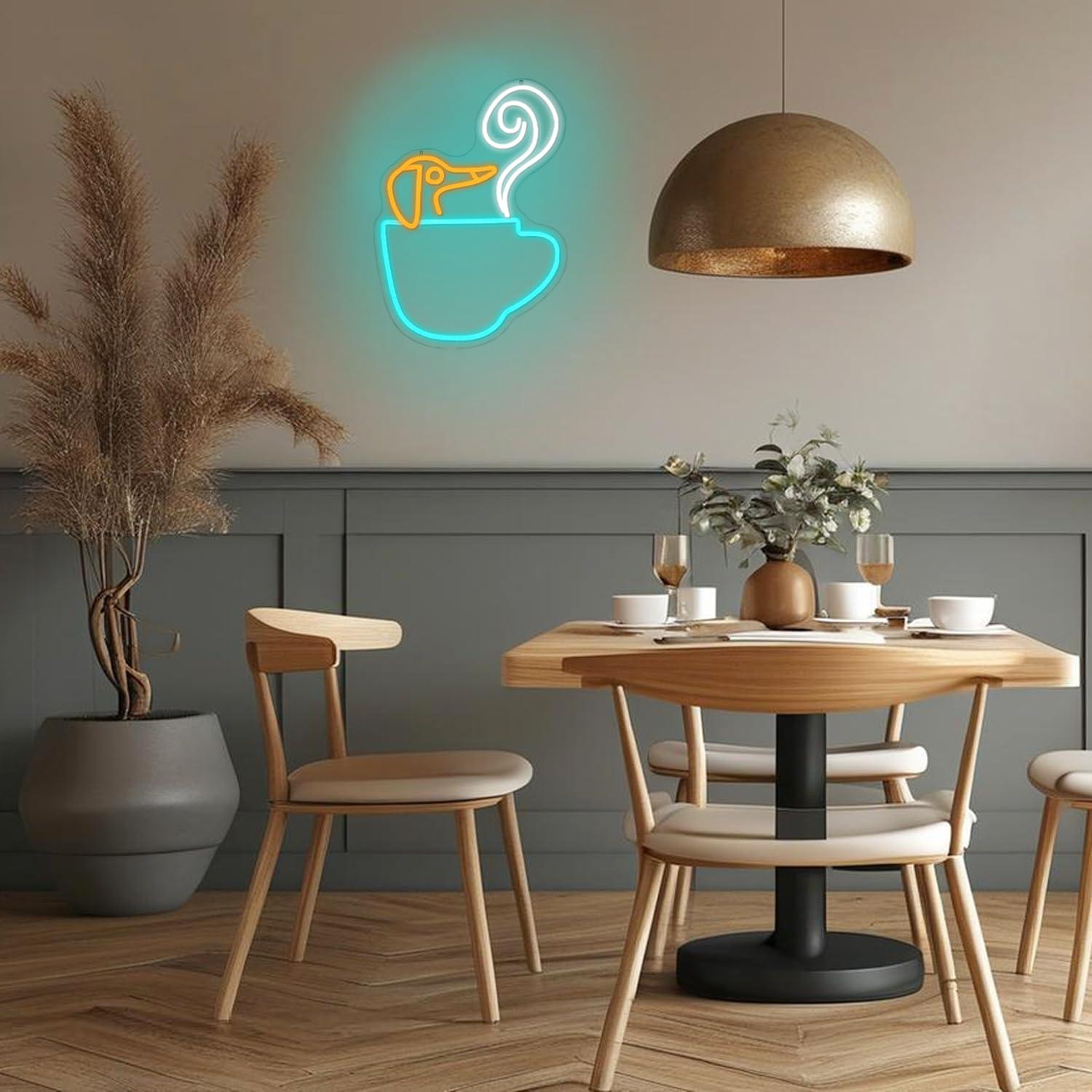 Dachshund Coffee Cup Neon Sign - đánh giá và giá Coffee Tea Neon Sign