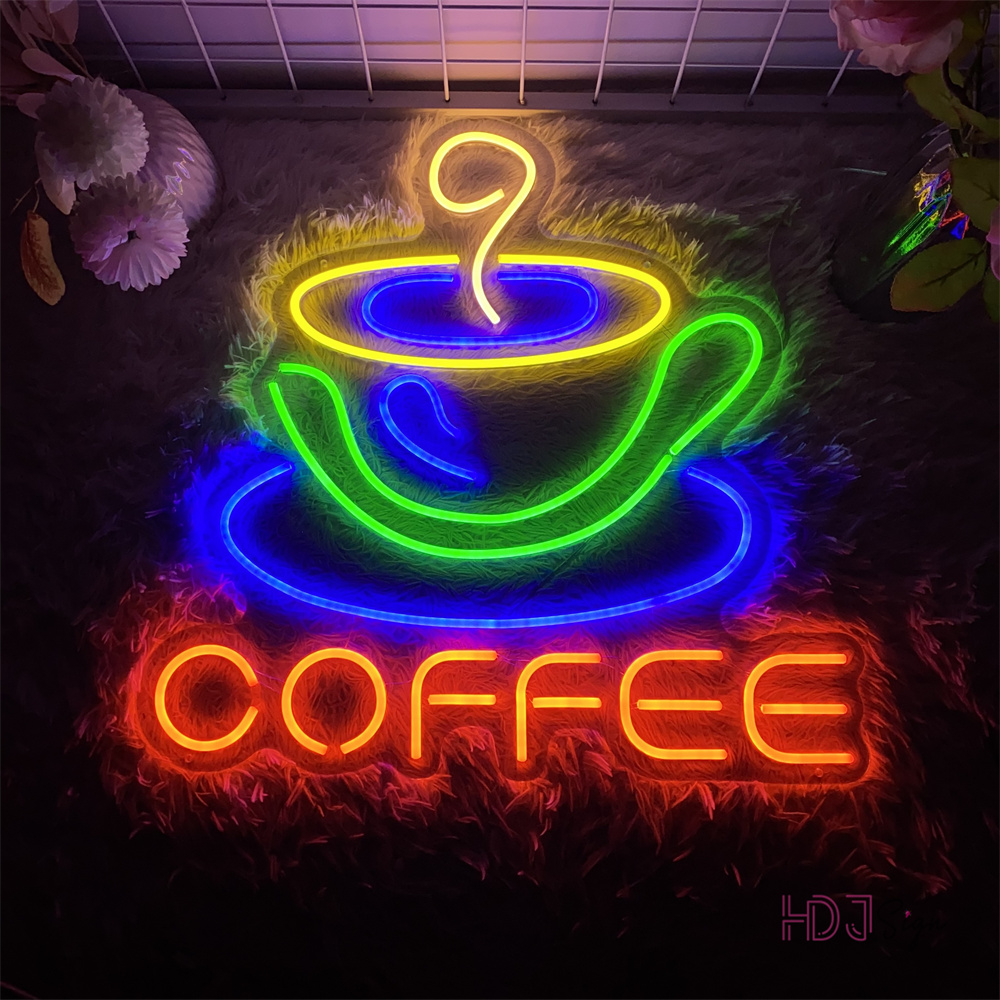 Coffee Neon Led Sign Cafe Pant - đánh giá và giá Coffee Tea Neon Sign
