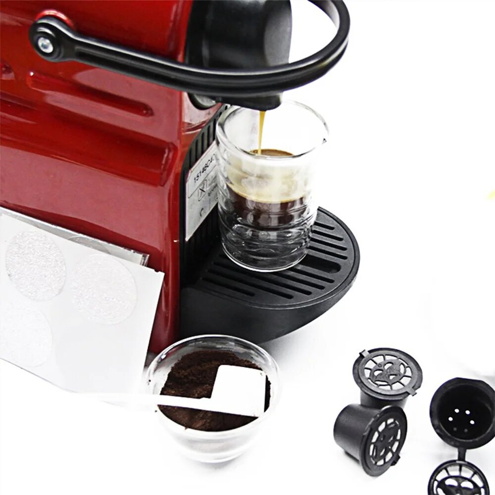 4 Pieces Reusable Coffee Capsu - đánh giá và giá Coffee And Tea Filter