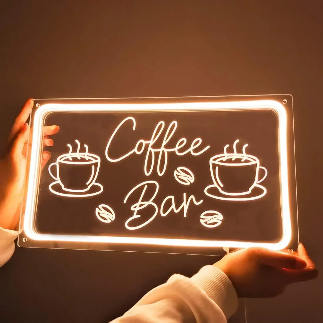 Coffee Bar Neon Sign LED Dimma - đánh giá và giá Coffee Tea Neon Sign