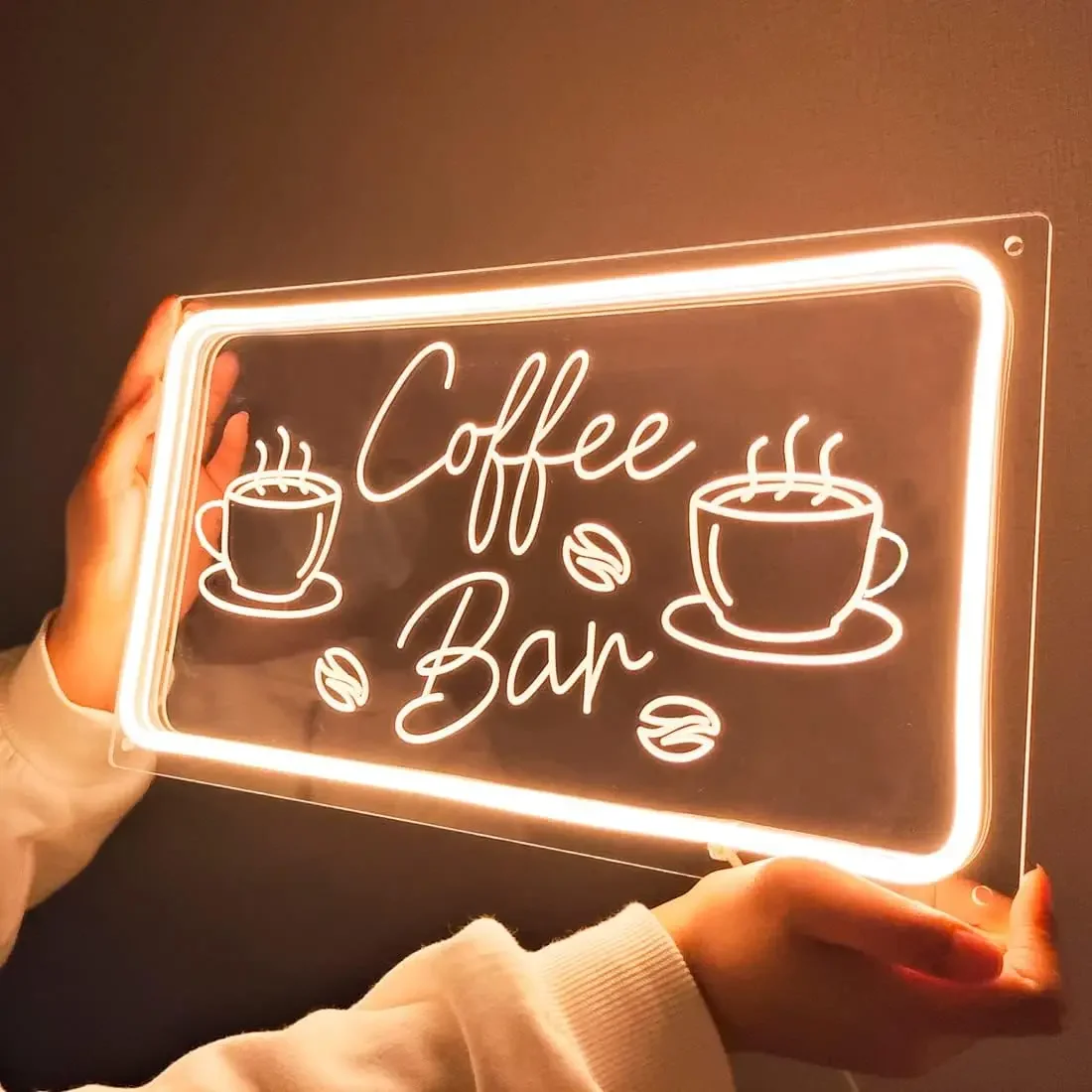 Coffee Bar Neon Sign LED Dimma - đánh giá và giá Coffee Tea Neon Sign