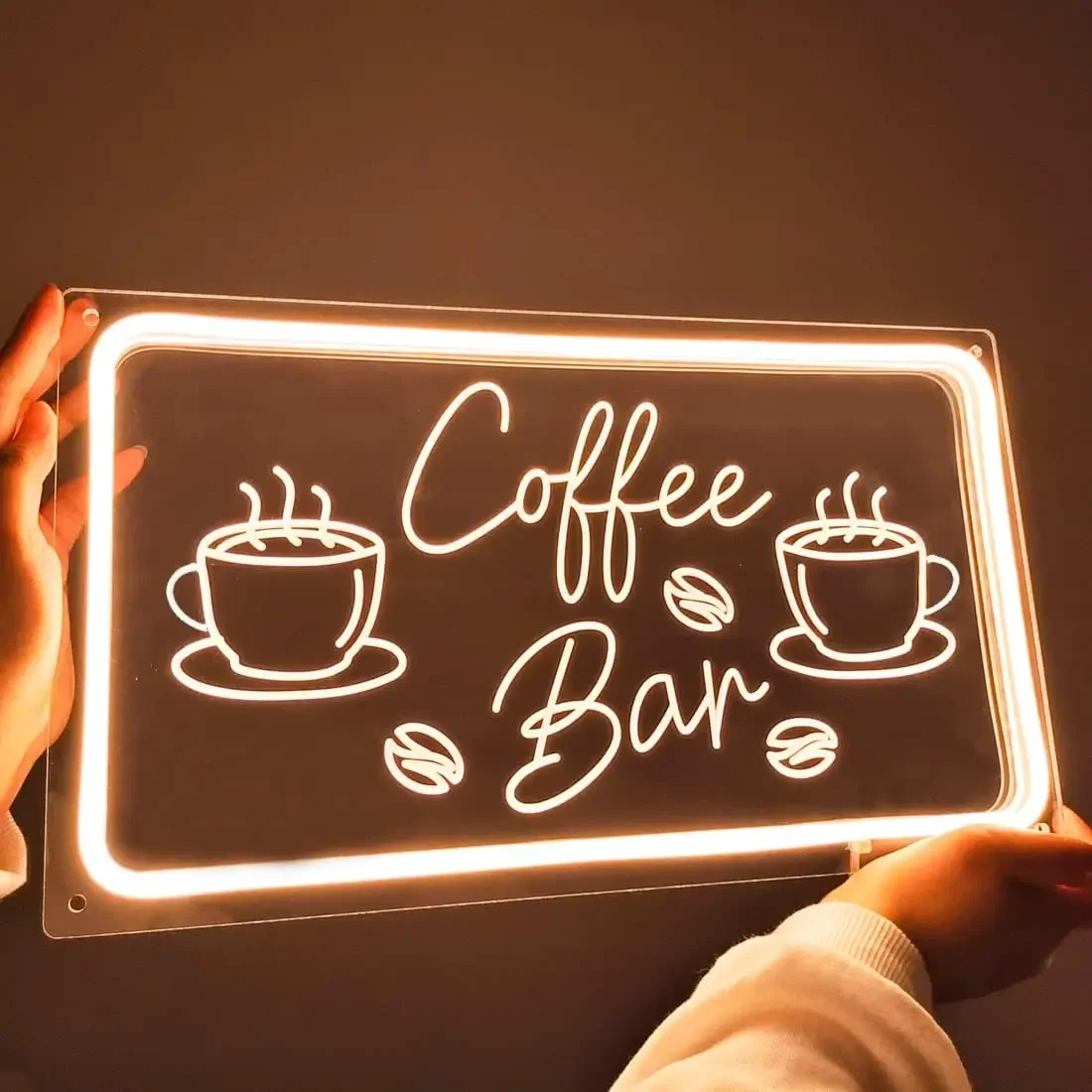 Coffee Bar Neon Sign LED Dimma - đánh giá và giá Coffee Tea Neon Sign