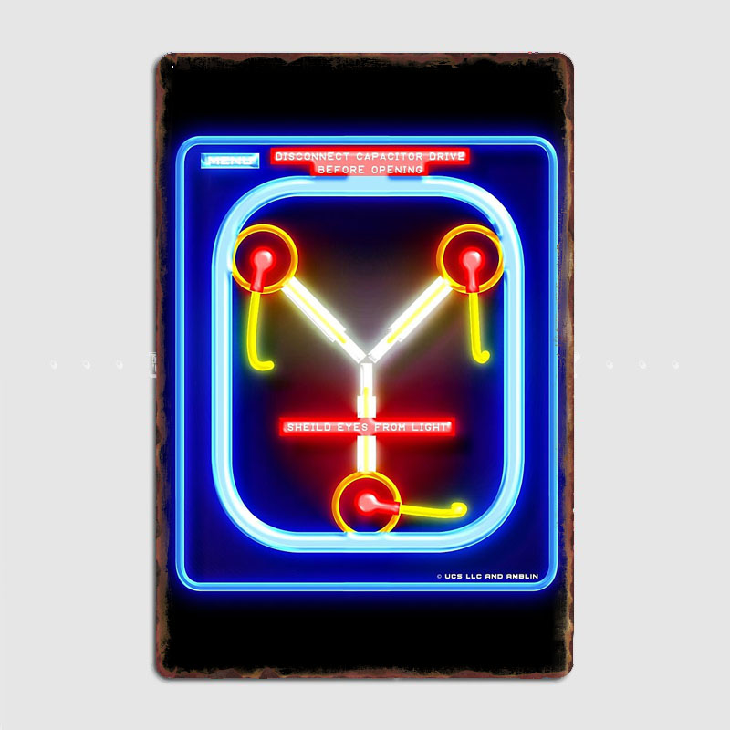 Back To The Future Neon Flux C - đánh giá và giá Coffee Tea Neon Sign