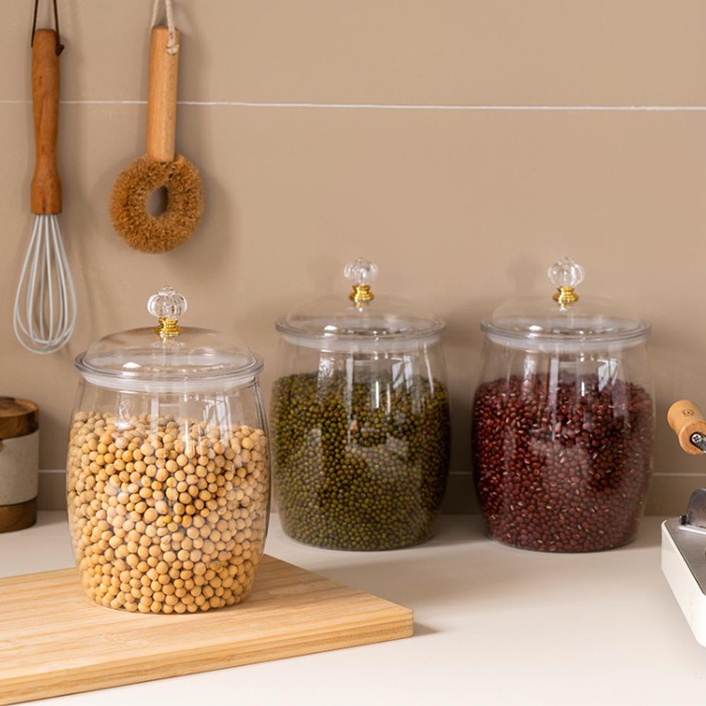 Large Transparent Plastic Seal - đánh giá và giá Coffee Tea Beans