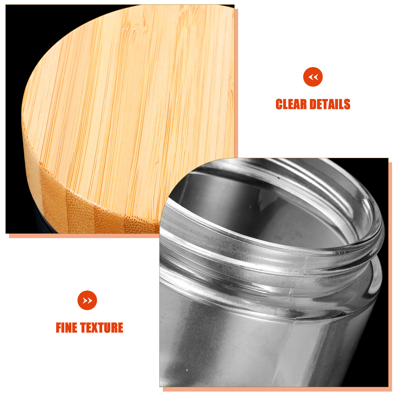4Pcs Sturdy Glass Canisters wi - đánh giá và giá Coffee Tea Beans