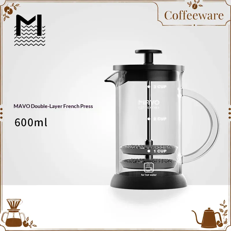 MAVO French Press Coffee Maker - đánh giá và giá Coffee And Tea Filter