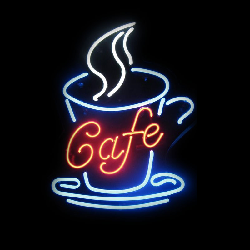 Neon Sign For Cafe CUP Restaur - đánh giá và giá Coffee Tea Neon Sign