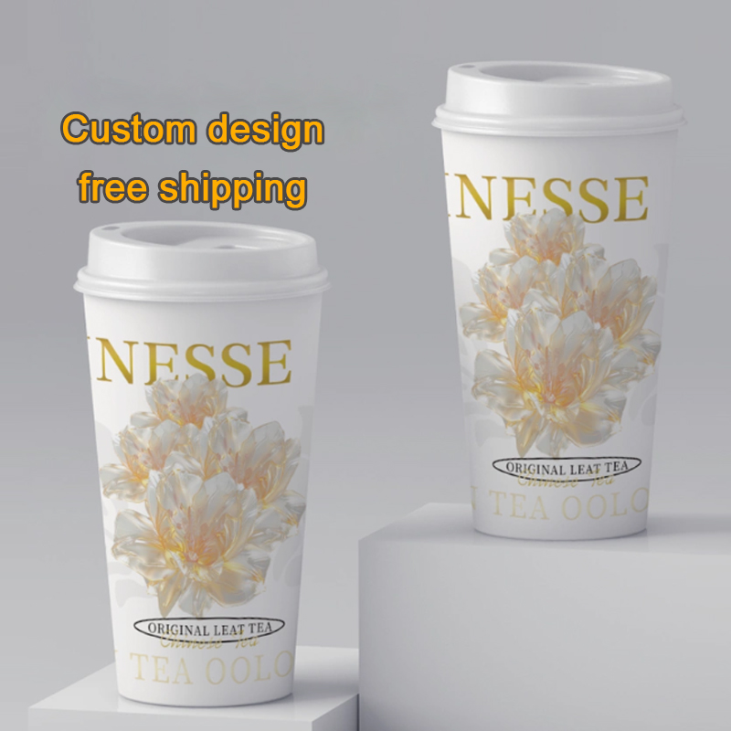 LOGO Custom Thickened Disposab - đánh giá và giá Coffee Tea Flower